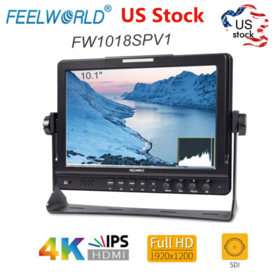 US FEELWORLD FW1018SPV1 10.1'' IPS Full HD 1920*1200 HDMI/3G-SDI Director Monitor