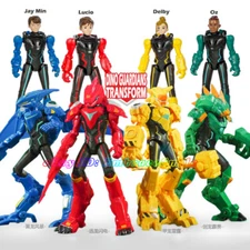 Quantum Heroes Dinoster Guardians LUCIO JAYMIN OZ DELBY Trina Action Figure Toy