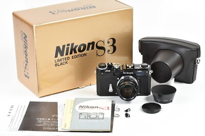 ニコン S3 LIMITED EDITION NIKKOR-S 50mm Overhauled】Nikon S3 Limited Edition Black Nikkor-S 50mm f