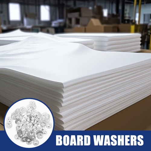 100pcs Foam Insulation Board Washers Foam Board Load Washers Metal Fixing - Picture 5 of 12