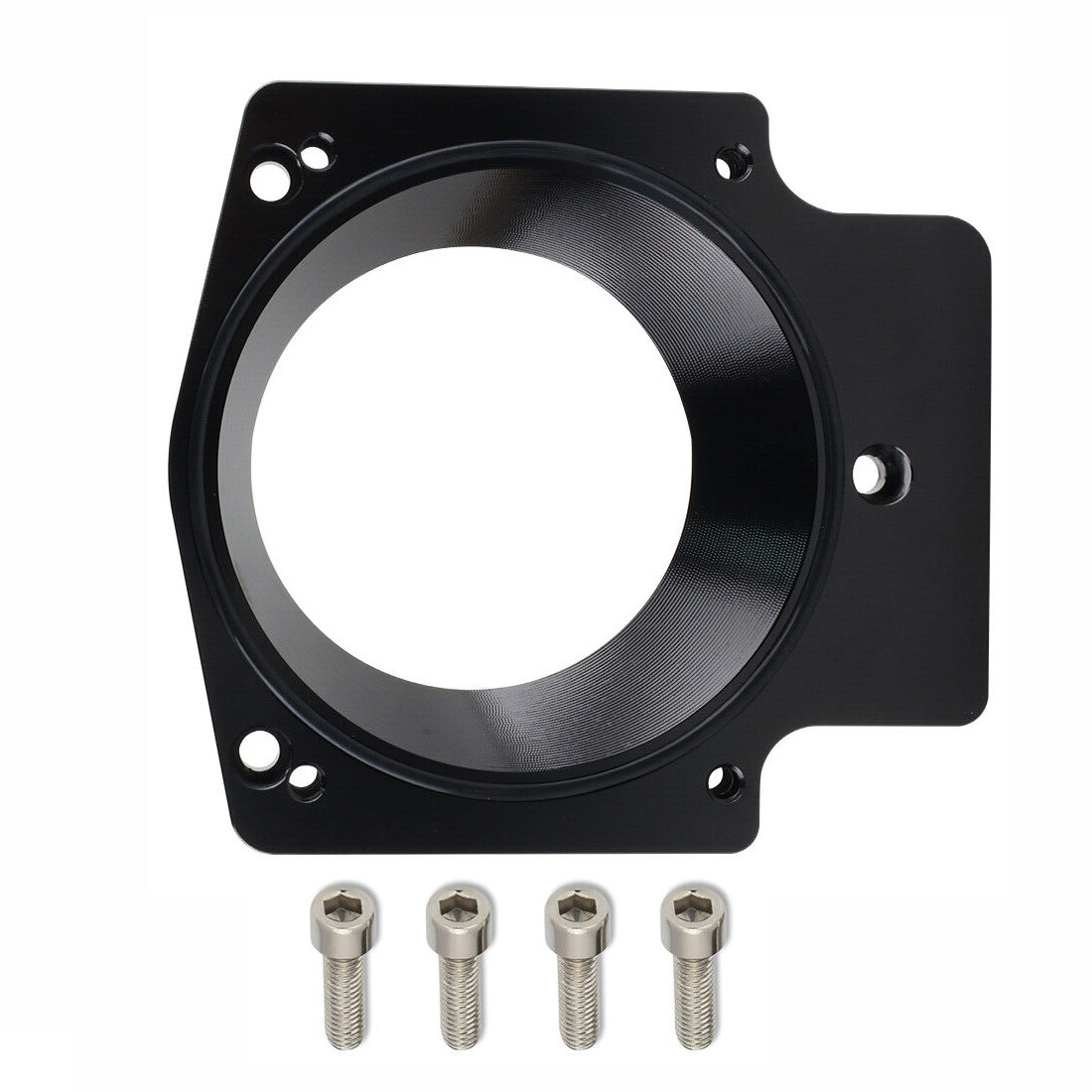 102mm Aluminum Intake Manifold Throttle Body Spacer Adapter for LS1 LS2 LS6 Engines  