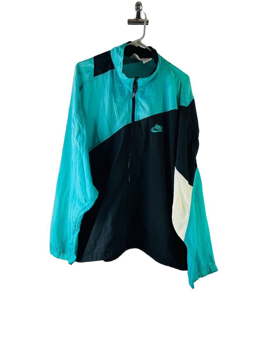 Vintage 80s Nike Mens XL Spell Out Mini Swoosh Color Block Vintage 80s Nike Mens XL Spell Out Mini Swoosh Color Block