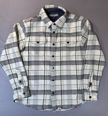 Outerknown THE BLANKET SHIRT Button Front THICK Organic Cotton Medium Shirt READ