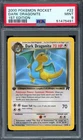 PSA 9 Pokemon 2000 1st Edition Team Rocket Dark Dragonite Rare #22
