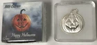 5g .999 Silver - Happy Halloween - Jack-O-Lantern Pumpkin