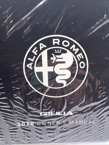 Alfa Romeo Giulia 2020 estuche manual propietario de fábrica OEM nuevo sellado - Imagen 6 de 7