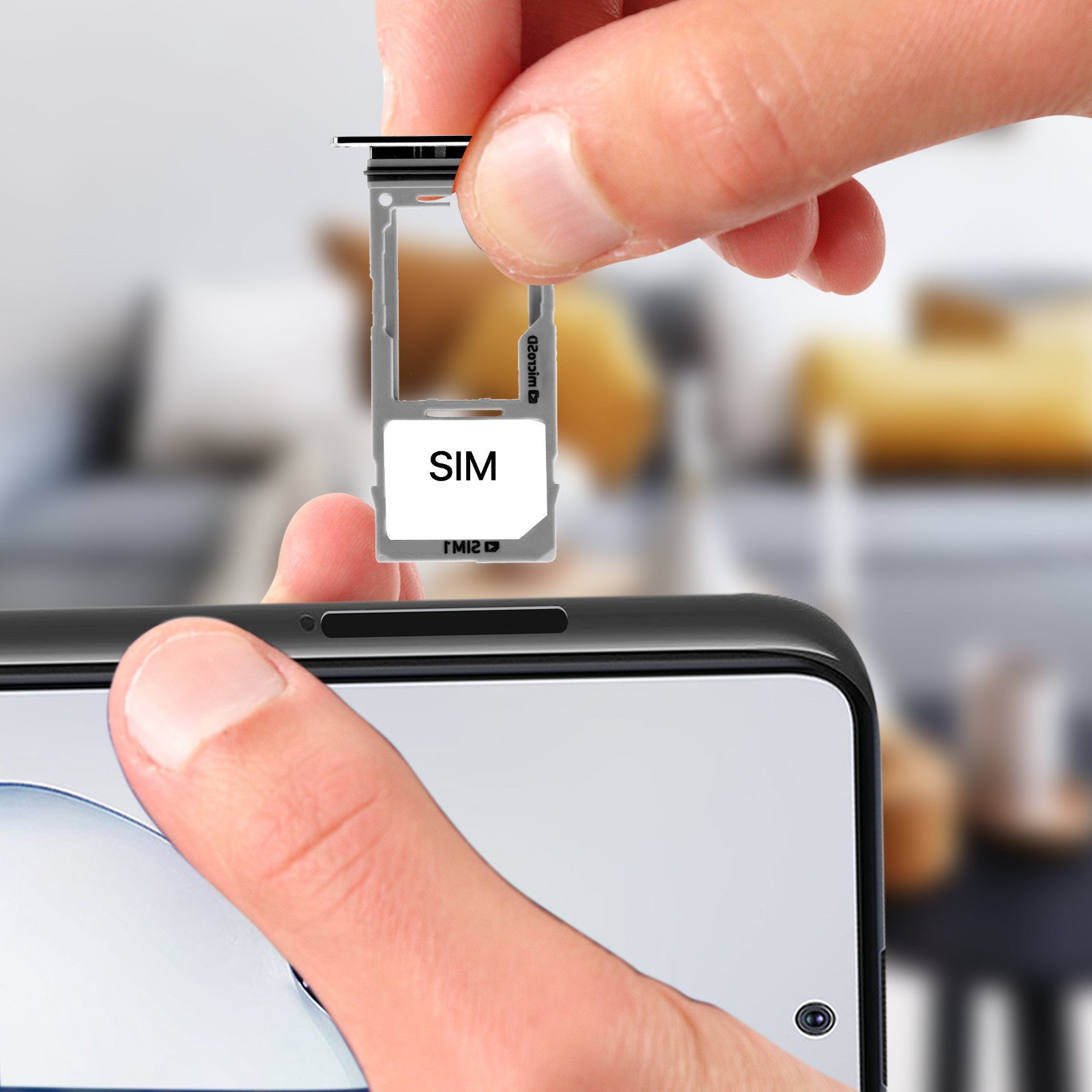 Support double carte SIM Galaxy Note 10 Lite pour étendre votre stockage Micro SD