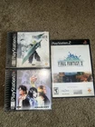 Squaresoft Square Enix Final Fantasy VII VIII XI Online PS1 PS2 Manual Included