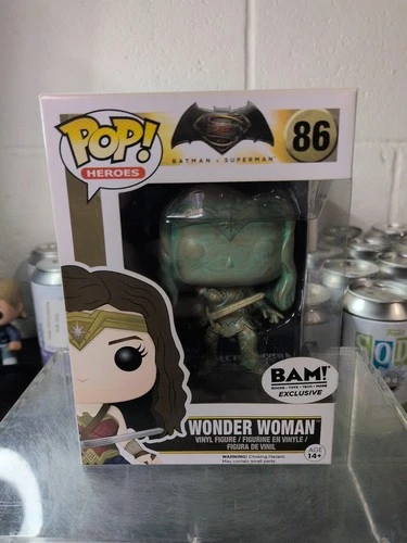 Funko Pop! Vinyl: DC Universe - Wonder Woman - (Bronze) - BAM Exclusive