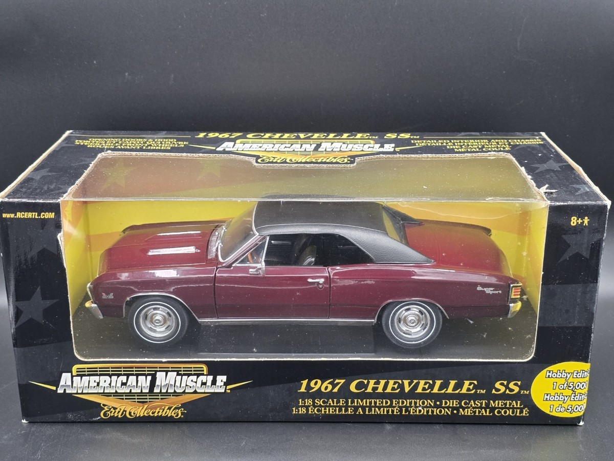 Ertl American Muscle 1967 Chevy Chevelle SS LE 1:18 Scale Diecast