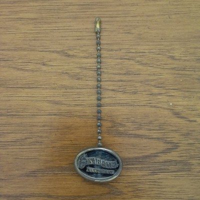 Casablanca Ceiling Fan Pull Chain Logo Antique Brass & Black