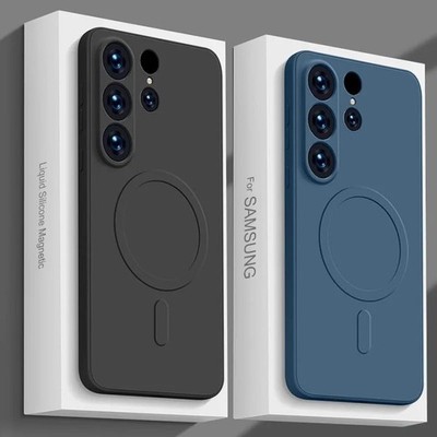 Magnetische Schutzhül für Samsung Galaxy S25 S24 S23 S22 S21 FE Plus Ultra Kamer