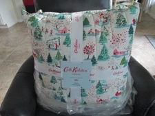 2 Cath Kidston  24" Holiday Pillows Euro Pillows with Shams Shine Bright/ NWT