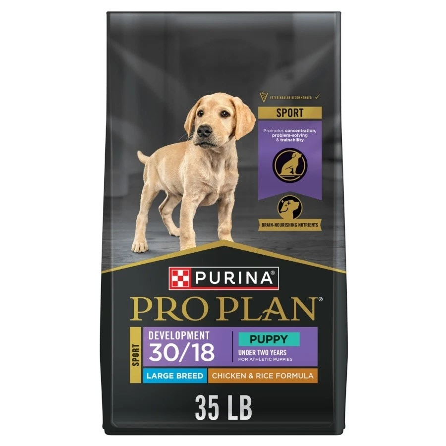 Purina Pro Plan Sport Development 30/18 Puppy Dry Dog Food - Chicken & Rice NWT