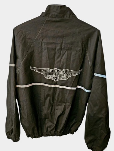 Vintage Harley Davidson Rain Gear Suit Sz Medium 2 Piece - 第 1/6 張圖片