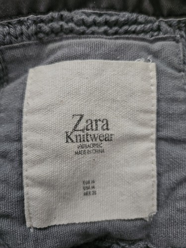 Zara Women's Sleeveless Faux Fur Hooded Sweater Vest Size Medium - Picture 4 of 4