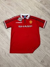 Retro Umbro Manchester United Beckham #7 1998/99 Soccer jersey