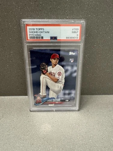 Shohei Ohtani Rookie Card PSA 9 (Mint) - Pitching