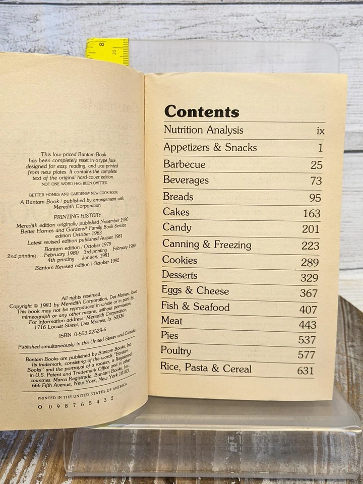 Better Homes & Gardens New Cookbook (Red Checkered Cover) Paperback 1982 - Image 4 of 4