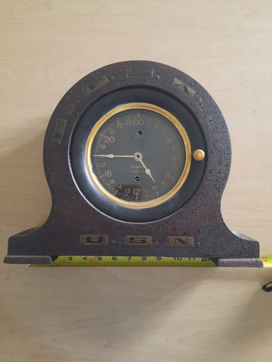 US Navy Antique Original Maritime Clocks for sale | eBay