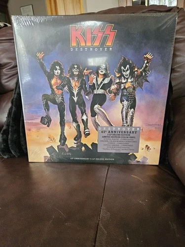KISS-" Destroyer "(2LPs YELLOW/RED VINYL, 45th Anniversary, 2024) NEW MNT SEALED