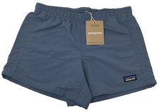 Patagonia Kids Shorts Size XL Xlarge 14 Utility Blue Gray Lined New