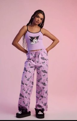 Hello Kitty x Forever 21 Kuromi Flannel Pajama Pants Size Small