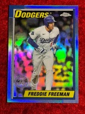 2025 Topps Chrome Update Freddie Freeman #90CU-6 35th Anniversary