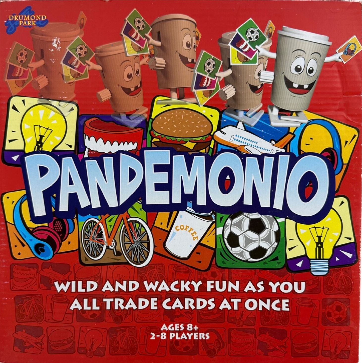 Pandemonio Board Game by Drumond Park Family Game (8yrs+) ~ Complete