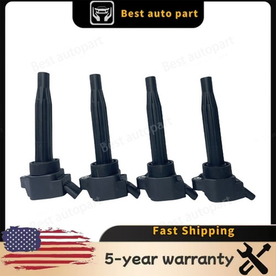 #ad US Ignition Coil Assy for Hyundai Genesis TURBO 2.5L 2021 2024 4pcs 27300 2T000 $99.99