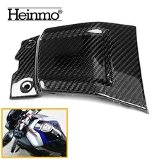 For 2016 - 2021 MT10 FZ10 Real Carbon Fiber Fuel Tank Front Cover Guard Glossy