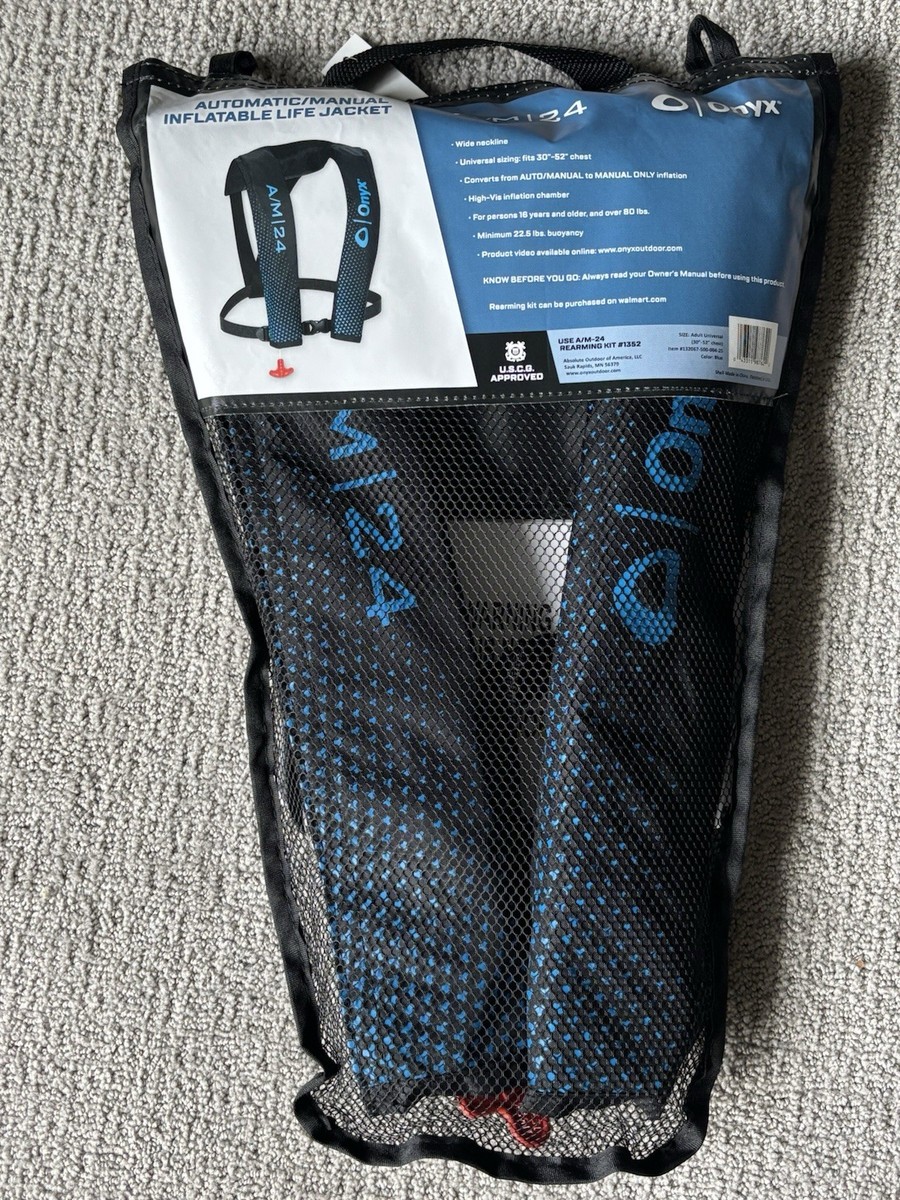 Onyx Inflatable Life Jackets Walmart ONYX A/M 24 Inflatable Life