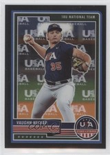 2023 Panini USA Baseball Stars & Stripes Team Logo Prizm 9/50 Vaughn Neckar tj1