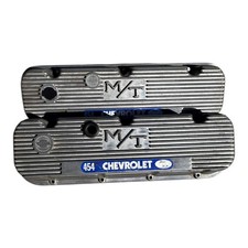 Vintage Mickey Thompson Mt Valve Covers Chevrolet 396 427 454 W 454 Decal Os