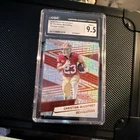 2025 Panini Revolution Football Orange Levels Christian McCaffrey #2 CGC 9.5