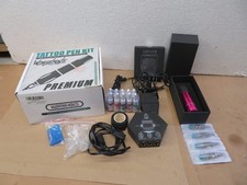 Wormhole Tattoo Pen Kit Inc. Pen, Power Supply, Foot Pedal, Ink