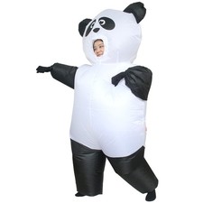 Cute panda inflatable costume, for adults