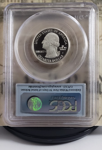 2010-S Yellowstone NP - Silver Proof Quarter - PCGS PR70DCAM FS - Nice! 0963 - Bild 6 von 6