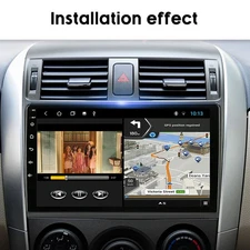 9 Inch 2Din Android 10 Car Radio CarPlay, Bluetooth GPS Toyota Corolla 2009-2013
