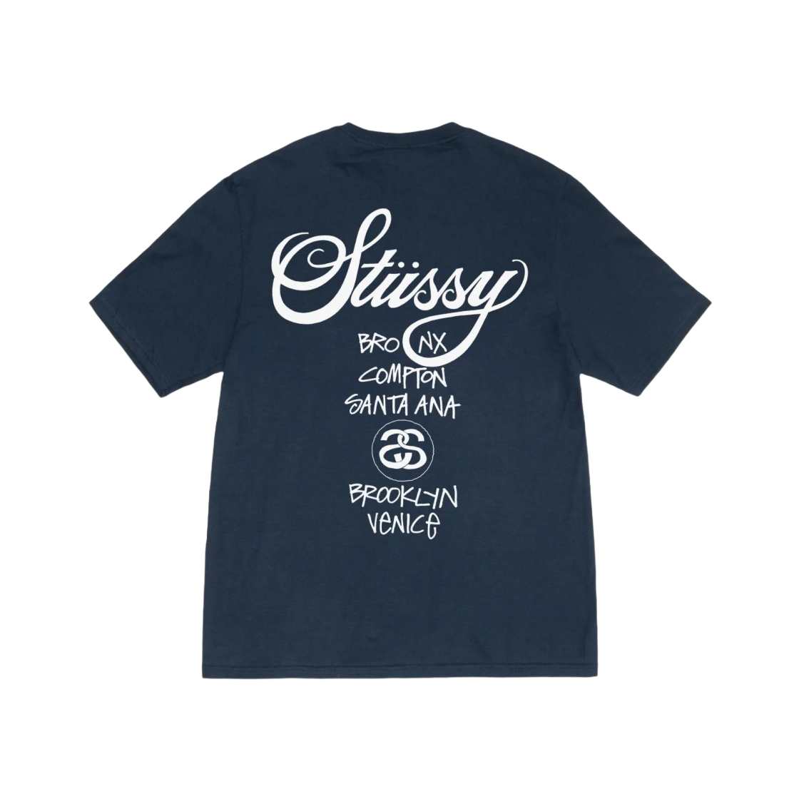 ★送料・関税込★Stussy★Stussy Tour T-Shirt Navy★ Stussy World Tour T-Shirt Navy 2023 | eBay