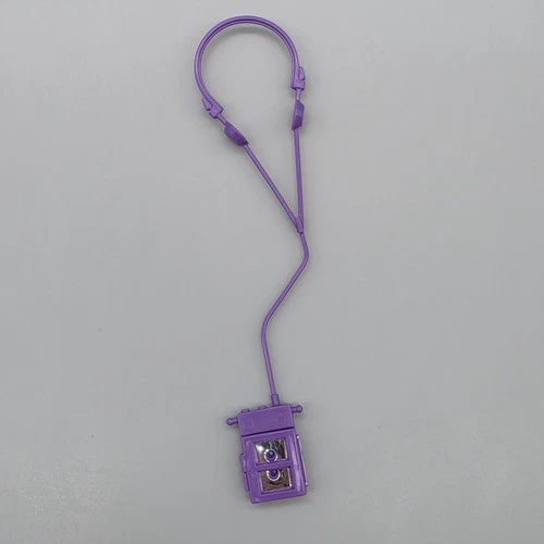 VINTAGE 90'S DANCE MOVES TERESA PURPLE CASSETTE PLAYER & HEADPHONES ACCESSORY