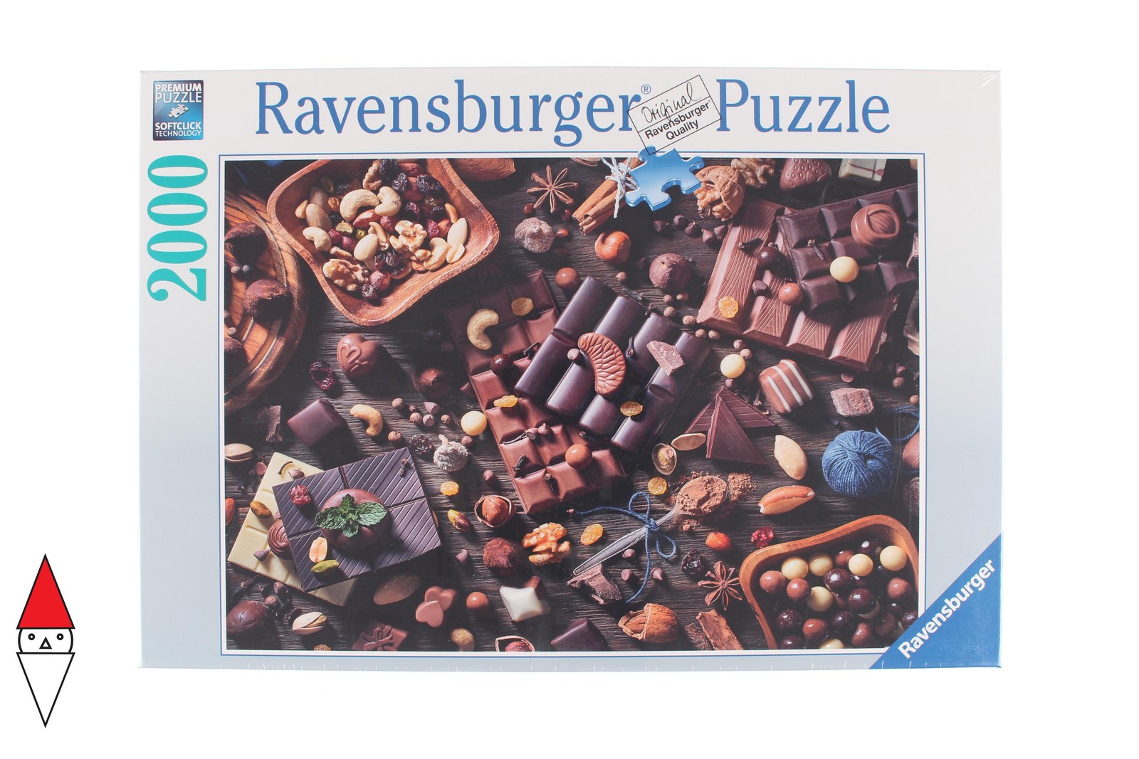 PUZZLE OGGETTI RAVENSBURGER ALIMENTI PARADISO DI CIOCCOLATA 2000 PZ