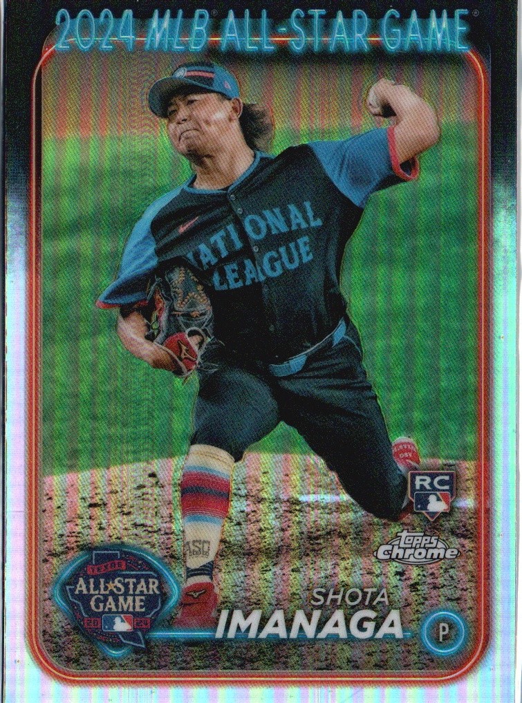 2024 Topps Chrome Update #ASGC-27 Shota Imanaga 2024 All Star Game Chrome
