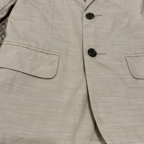 Cat & Jack Kids Cotton Blend Lined Suit Off White Jacket Sz 8 - Picture 3 of 12