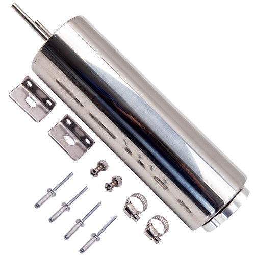 Coolant Overflow Recovery Tank for GMC Chevy 3"x 9" Puke Catch Can 32OZ - Picture 3 of 12