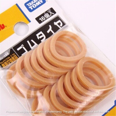 TAKARA Tomy Thomas Train Rubber Tire Tyre 16pcs Plarail Repair  display picture 1