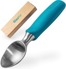BlauKe Eisportionierer Edelstahl Eislöffel E...