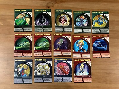 Lot of 14 Ability Cards for Bakugan Battle Brawlers, Spin Master
