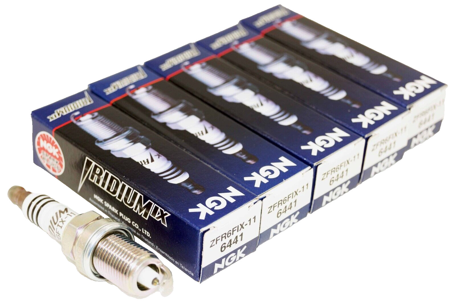5 Pack Genuine NGK 6441 Iridium IX Spark Plugs ZFR6FIX11