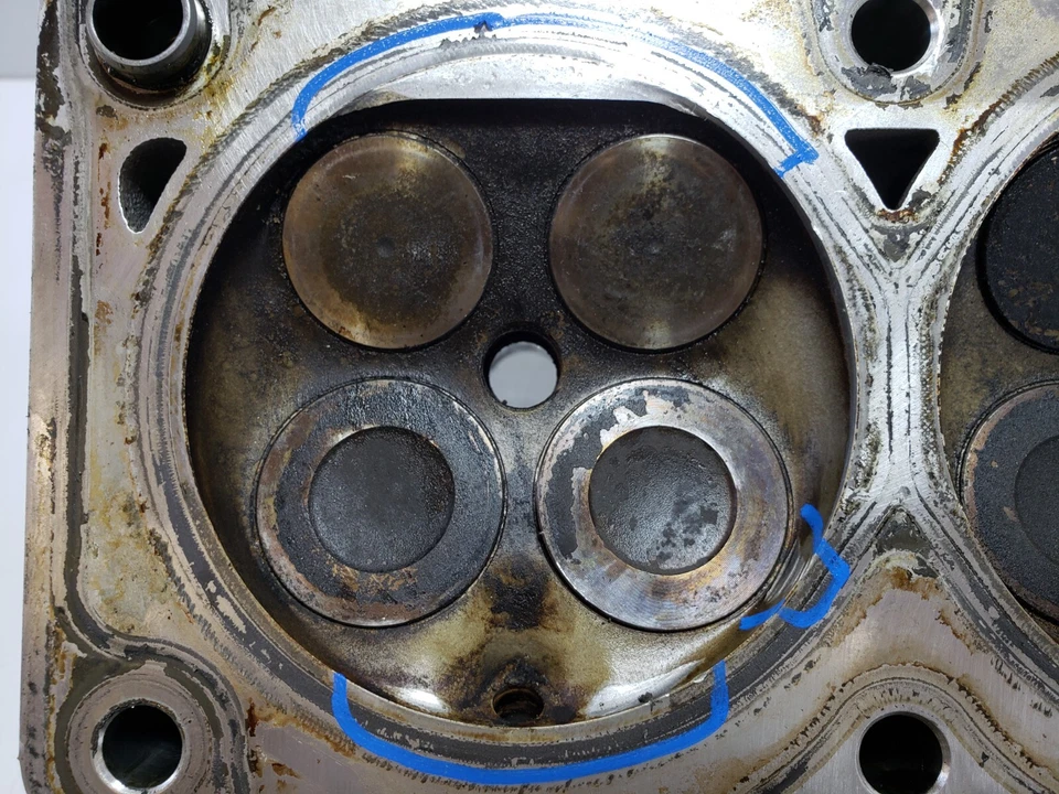 ✅ 11-16 原始设备制造商保时捷 Panamera 970 3.6L 乘客侧发动机气缸盖 128k * — 第 2/4 张图片